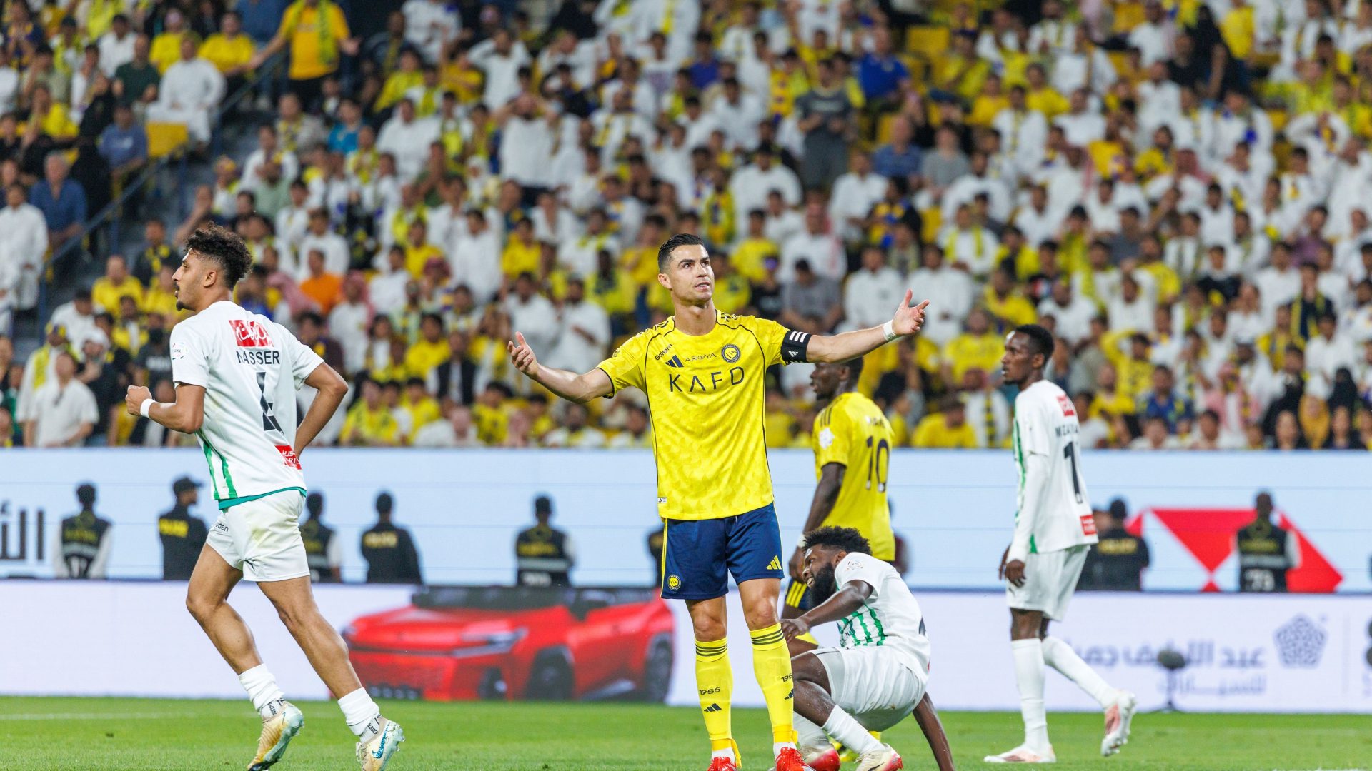 Cristiano Ronaldo, jucătorul portughez și căpitan al echipei Al-Nassr, a revenit în forță pe teren și a punctat decisiv în meciul contra echipei Al-Najma, din etapa a 27-a a Ligii Profesionale Roshen