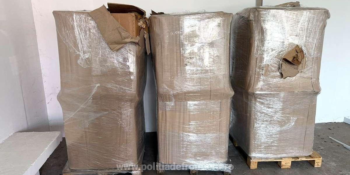 Giurgiu: Bombă de tutun! O tonă de marfă ilegală, confiscată