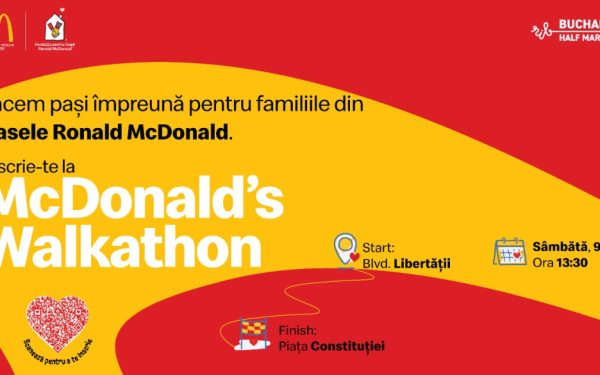 P: McDonald’s, cursă caritabilă pentru familiile copiilor spitalizați, în România