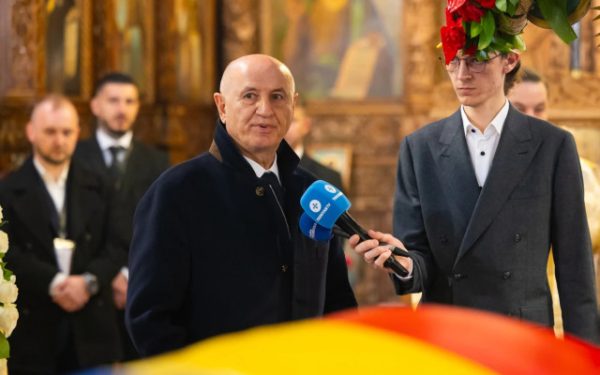 Copos, la înmormântarea lui Lucescu: „Nu a fost doar cel mai mare dintre noi”