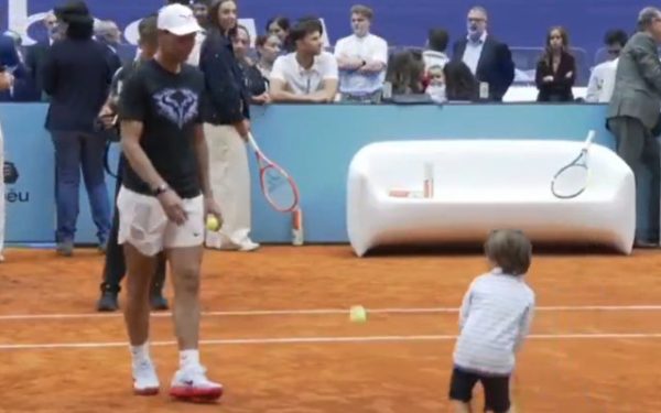 Fiul lui Rafael Nadal uimește: Gestul făcut de micuț a șocat pe toată lumea