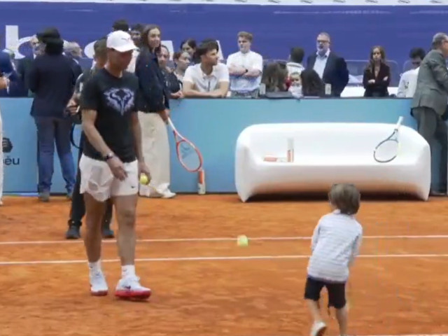 Fiul lui Rafael Nadal uimește: Gestul făcut de micuț a șocat pe toată lumea