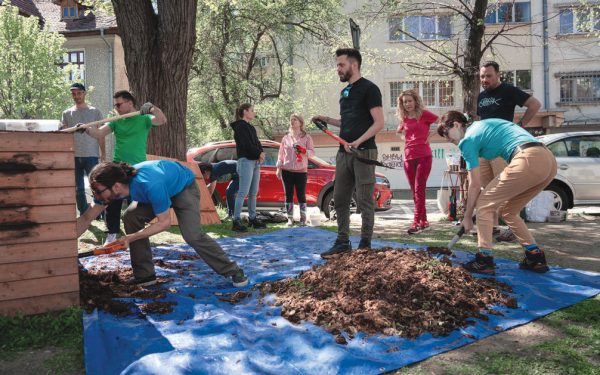 Din rumeguș și legume, îngrășământ pentru 850 de bucureșteni