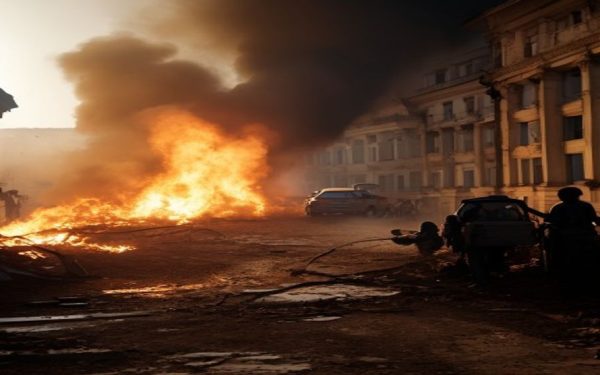 Incendiu în Florești: 22 de oameni evacuați, fără victime