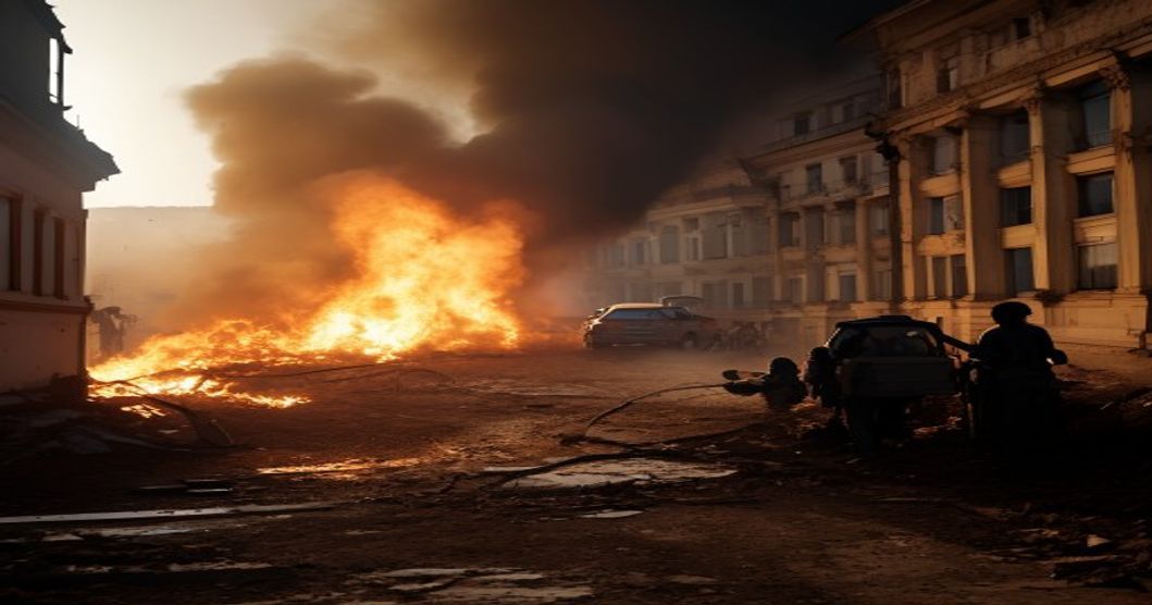 Incendiu în Florești: 22 de oameni evacuați, fără victime