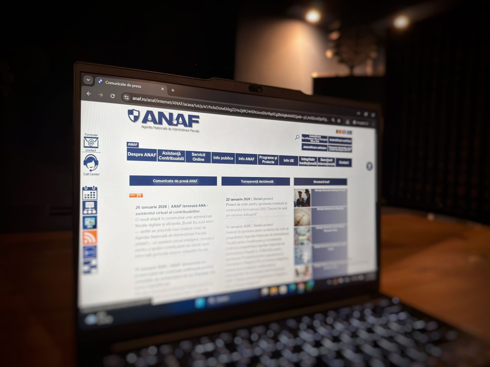 ANAF pregătește proiectul 2026 pentru actualizarea Formularului 112