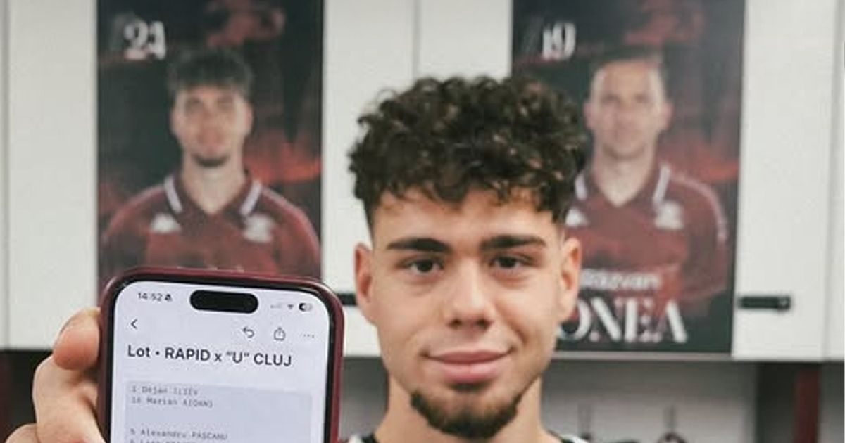 Rapidul a anunțat lotul pentru partida cu Universitatea Cluj într-un mod inedit, stârnind curiozitatea suporterilor înaintea întâlnirii din etapa a treia a play-off-ului Ligii 1