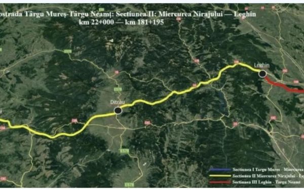 Autostrada A8: Licitație uriașă pentru lotul Miercurea Nirajului-Sărățen. Cât costă