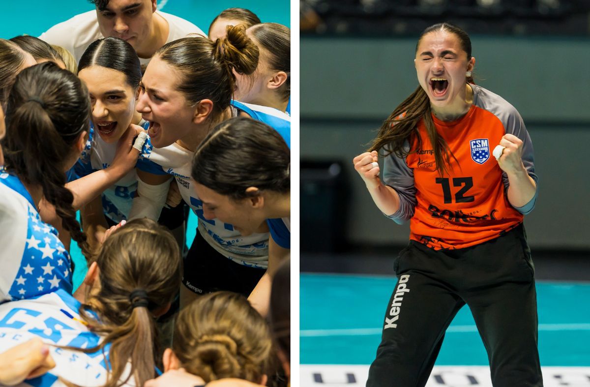 Handbalistele de la CS M&nbsp;București au obținut calificarea în Final Four-ul Ligii Campionilor la categoria U-19, după victoria cu Turcia