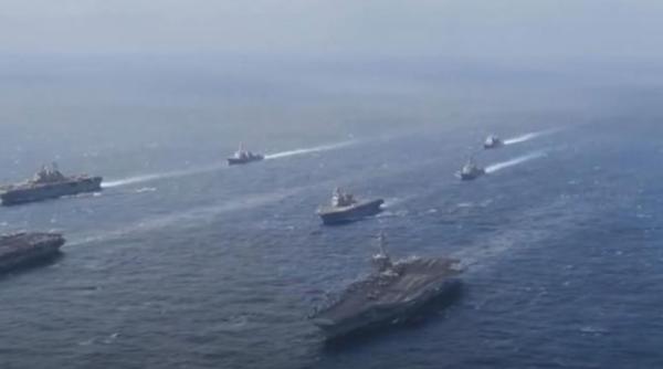 Forța, amenințarea MARINĂ a SUA pentru navele prin strâmtoarea Ormuz