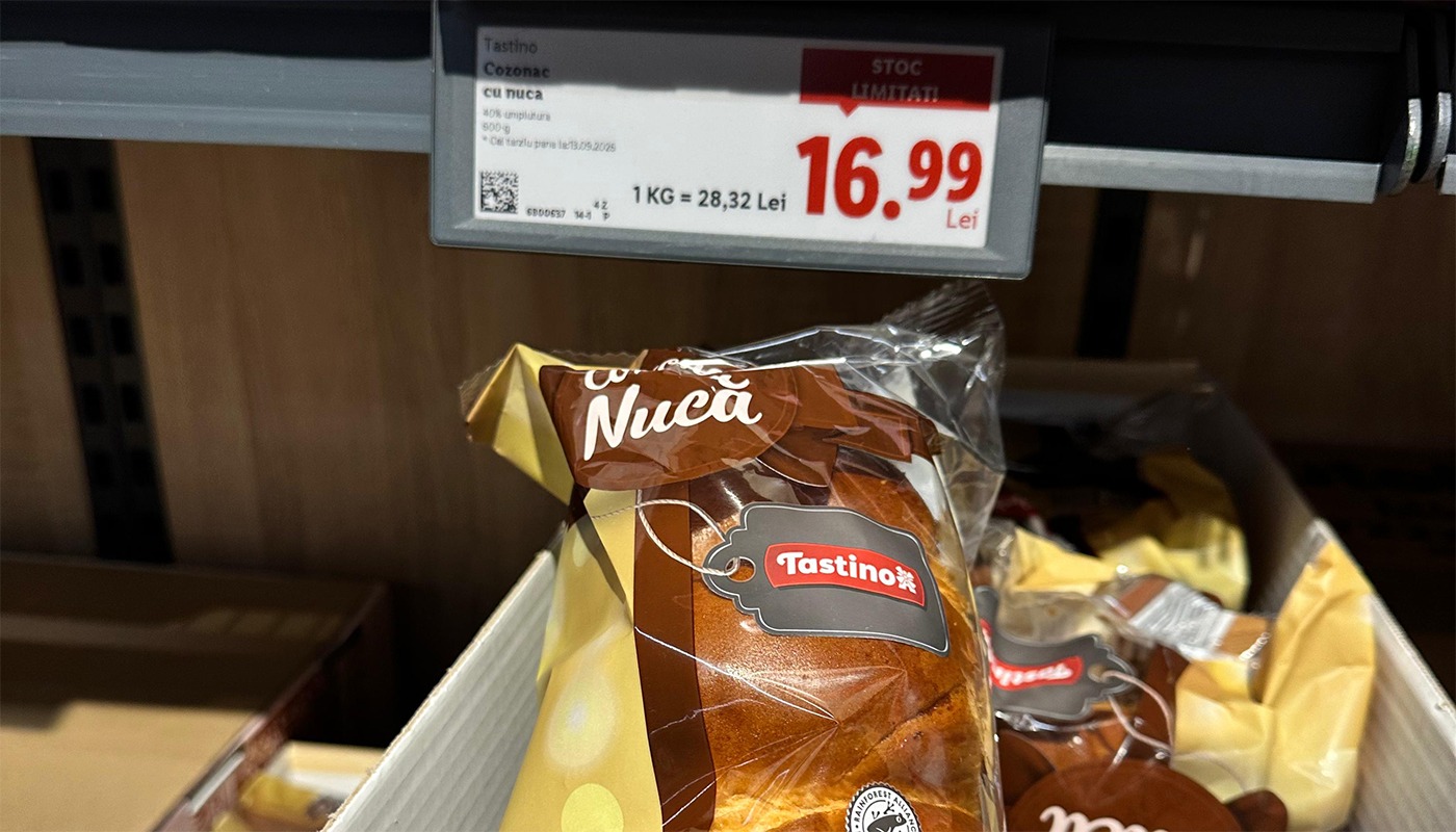 Dezvăluiri: Ce ingrediente ascund cozonacii LIDL de 16.99 lei?
