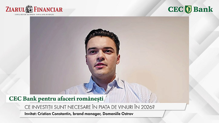 Cec pentru afacerile din România: Domeniile Ostrov, succes răsunător la vânzările de vin