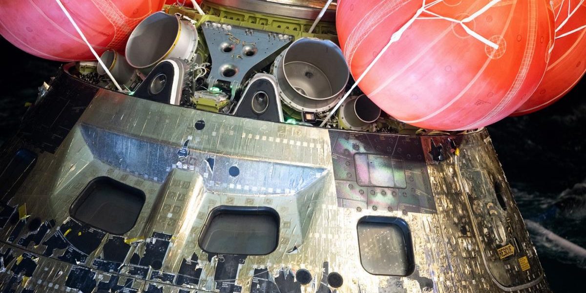 Orion, capsula NASA arsă de viu: A suportat peste 2000 de grade