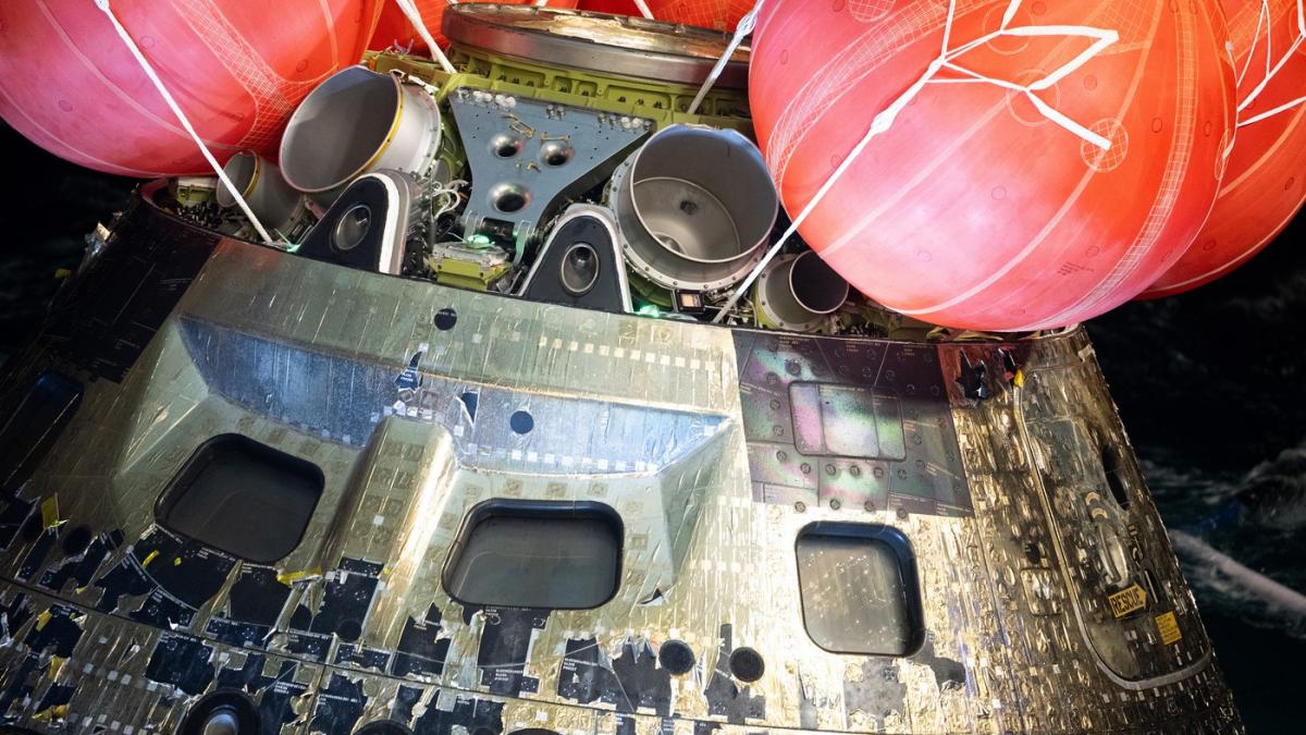 Orion, capsula NASA arsă de viu: A suportat peste 2000 de grade