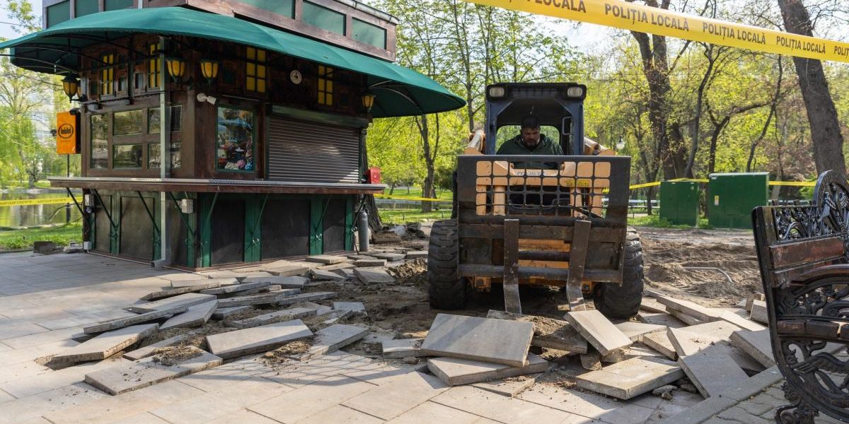 Ciucu, război cu terasele din Herăstrău după demolările din Cișmigiu