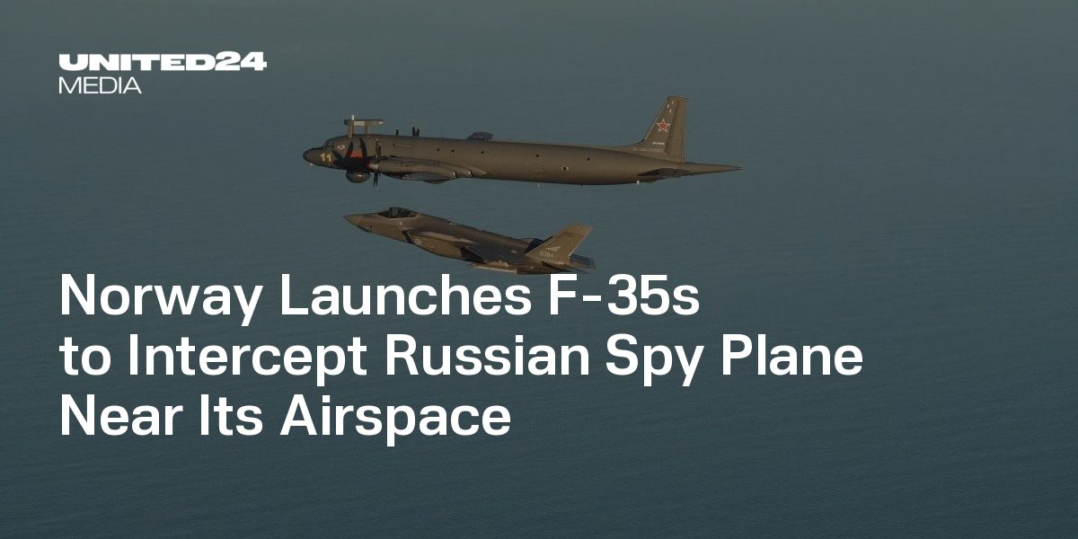 Norvegia trimite F-35 pentru a intercepta un avion rusesc de spionaj
