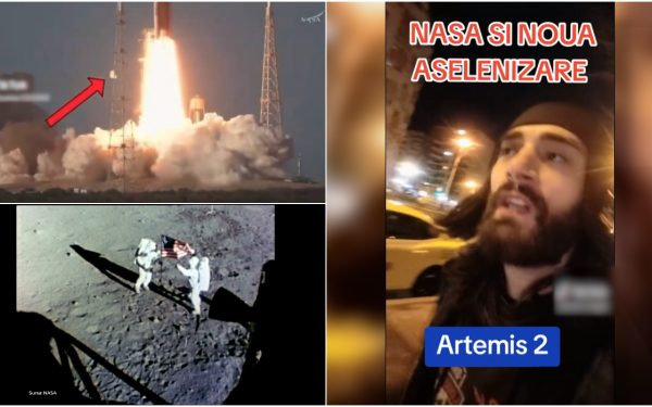 Pământul plat, AI și Artemis 2: Conspirațiile online au pus ochii pe NASA