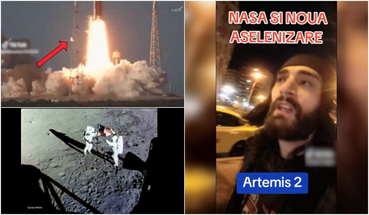 Pământul plat, AI și Artemis 2: Conspirațiile online au pus ochii pe NASA