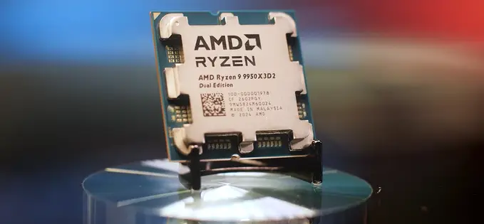 AMD Ryzen 9950X3D2 cu cache extins, AZI la PC Garage