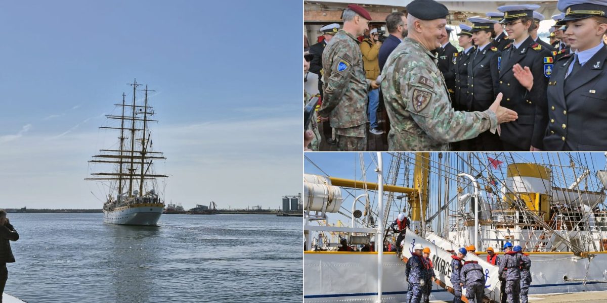 Mircea, în marș internațional: Nava-școală românească va acosta în 15 porturi