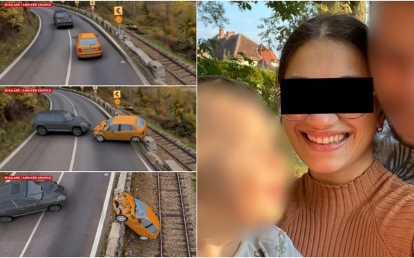 Gravidă ucisă pe Valea Oltului: șofer intră pe contrasens, un băiețel orfan