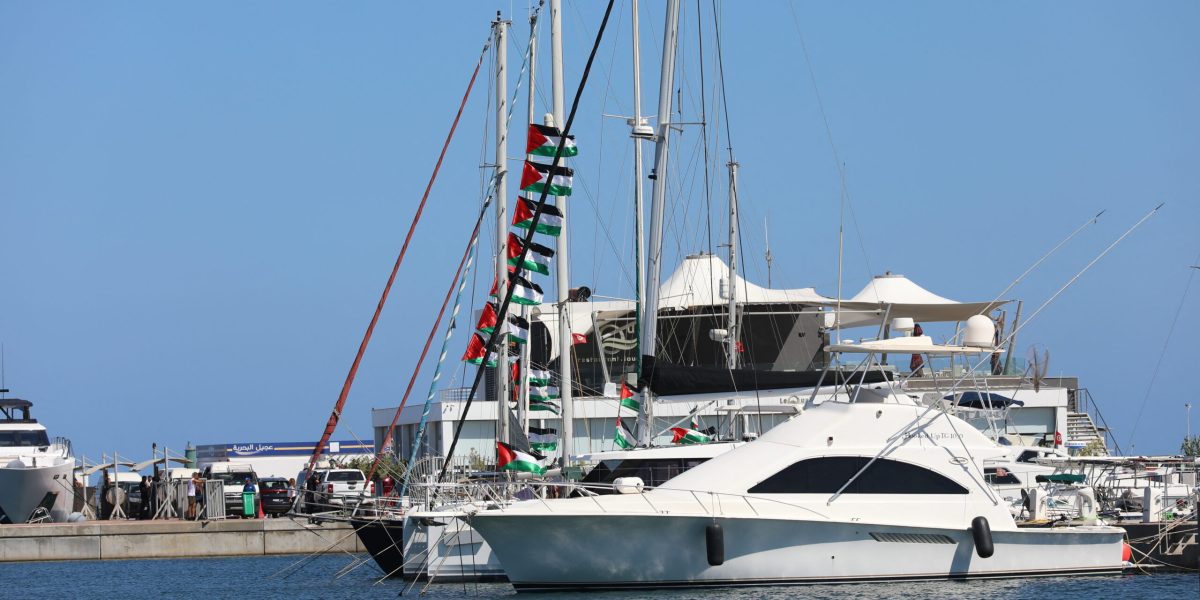 Flotila pentru Gaza sfidează Israelul: vrea să rupă blocada impusă