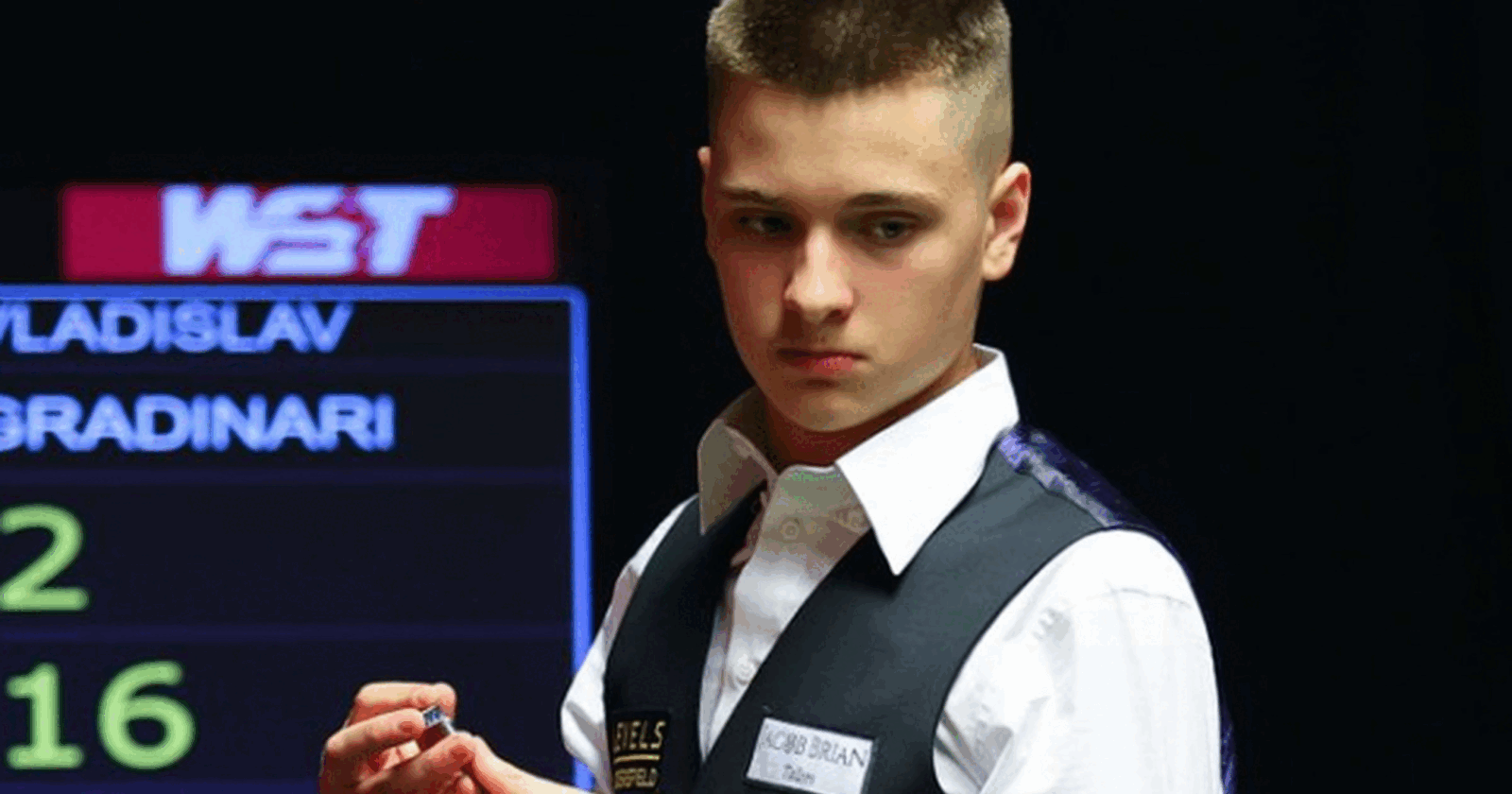 Vladislav Grădinari, tânărul jucător de snooker cu origini moldovene, a reușit o performanță notabilă în calificările pentru Campionatul Mondial de snooker 2026