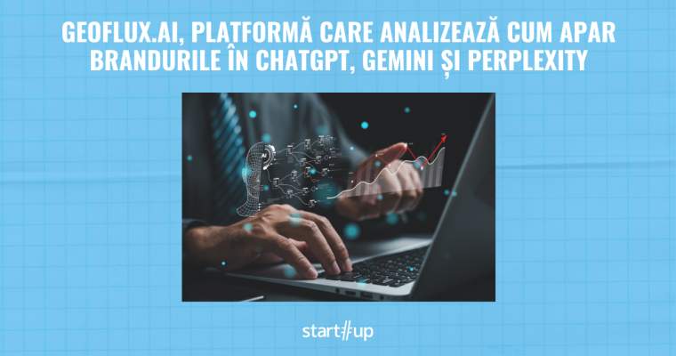 Un startup românesc, GEOflux.ai, a lansat o platformă inovatoare de AI Visibility Analytics, care monitorizează în mod constant modul în care algoritmii de inteligență artificială influențează vizibilitatea brandurilor