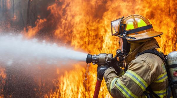 Incendiu devastator la un service auto din Galați: Proprietar, cu arsuri grave, la spital