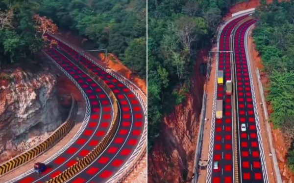 India: Șoferii descoperă senzații noi pe primul „Drum Roșu”