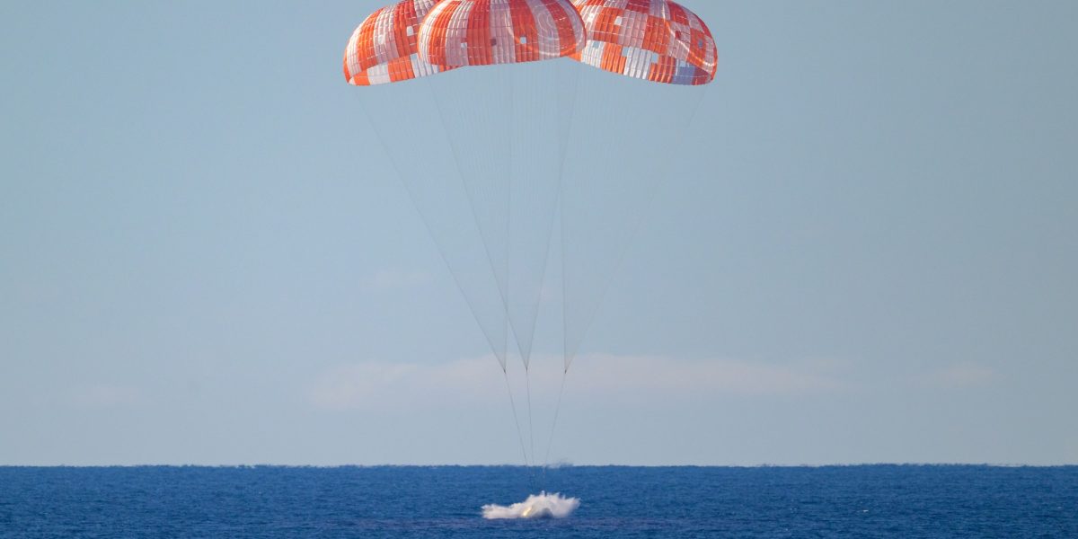 Integrity, asolvare EPICĂ în Pacificul vast: NASA, victorie curată