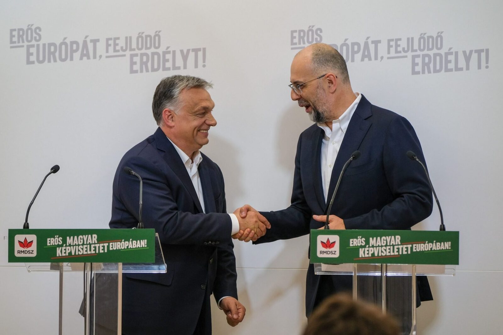 Kelemen Hunor, umăr lângă Orban la Debrețin: „Șeful ardelenilor”