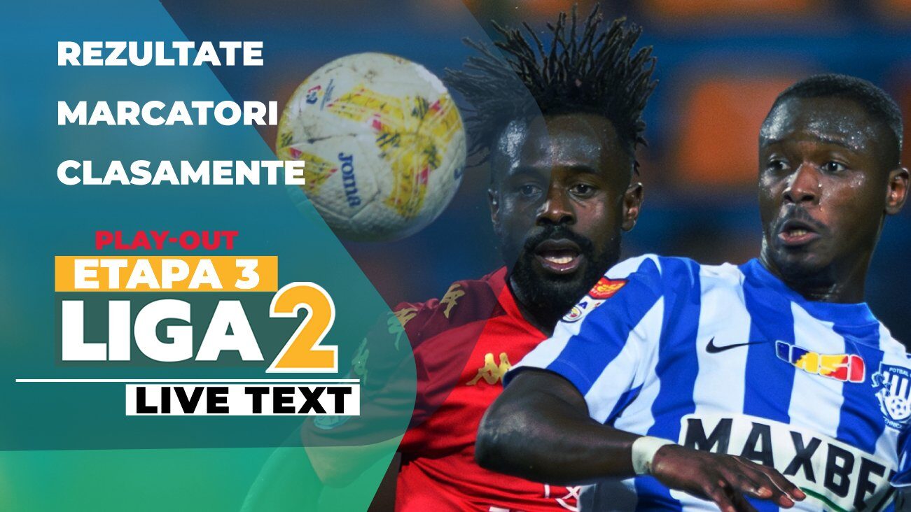 Meciuri nebune în Liga 2: Vezi rezultatele etapei a 3-a din play-out-ul sezonului 2025-2026