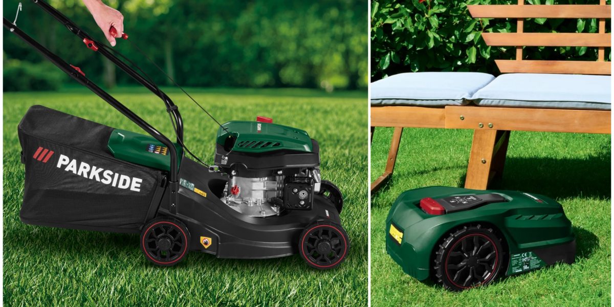 Parkside la Lidl: Robot, benzină și trimmer – pregătește-te de tuns gazonul
