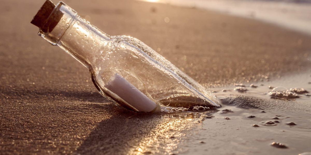 Șanse minuscule: Poți găsi vreodată un mesaj în sticlă?