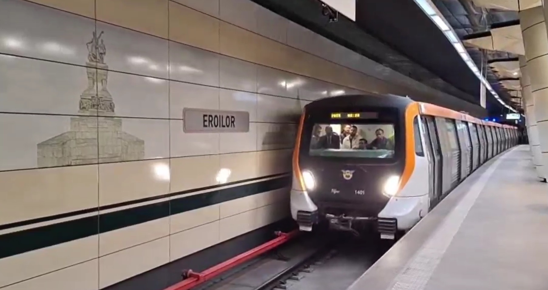 Noile trenuri pentru Magistrala 5 din București se află în prezent în etapa de testare dinamică