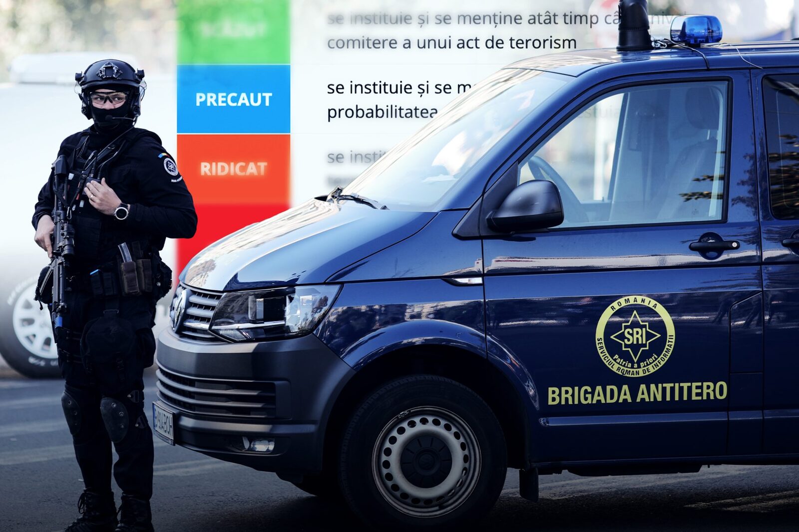Alertă teroristă în România: SRI anunță cod „albastru-precaut”. Ce presupune?