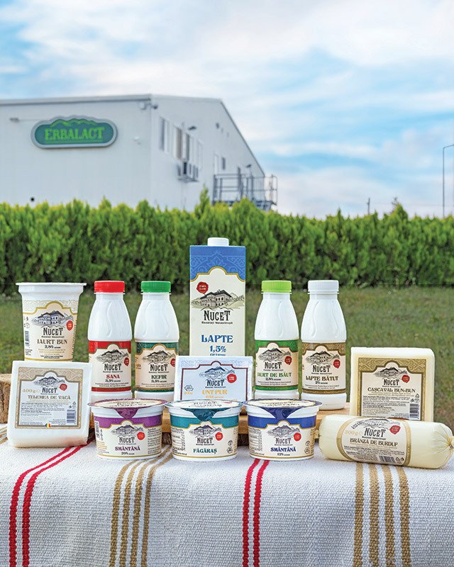 Proiect de extindere major al fabricii Erbalact din Nucet Producătorul român de lactate Erbalact, cu sediul în comuna Nucet, județul Dâmbovița, a anunțat o investiție semnificativă în extinderea capacităților de producție