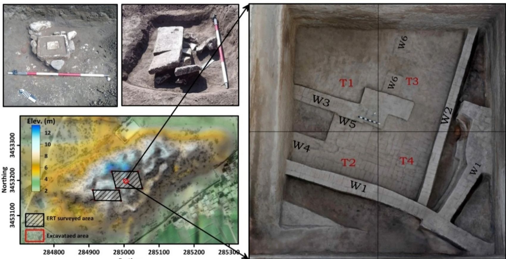 O structură misterioasă a fost descoperită sub ruinele unui oraș antic din Egipt, utilizând tehnologii moderne de scanare