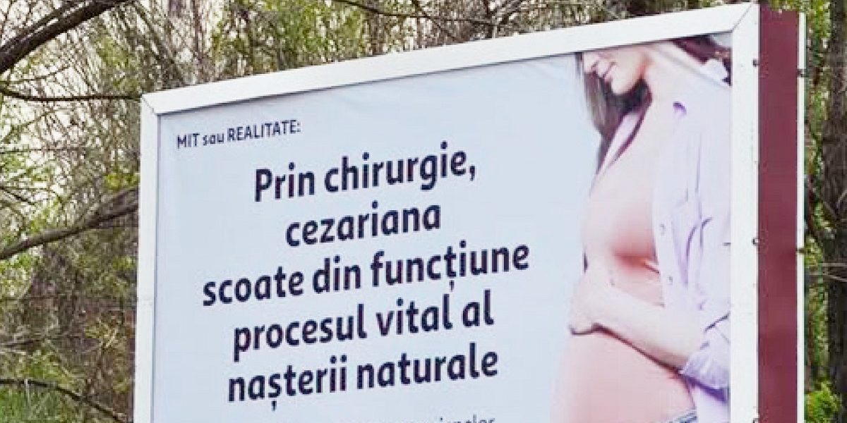 Diana Buzoianu atacă panourile pro-cezariană: Reclamații la Protecția Consumatorilor, București