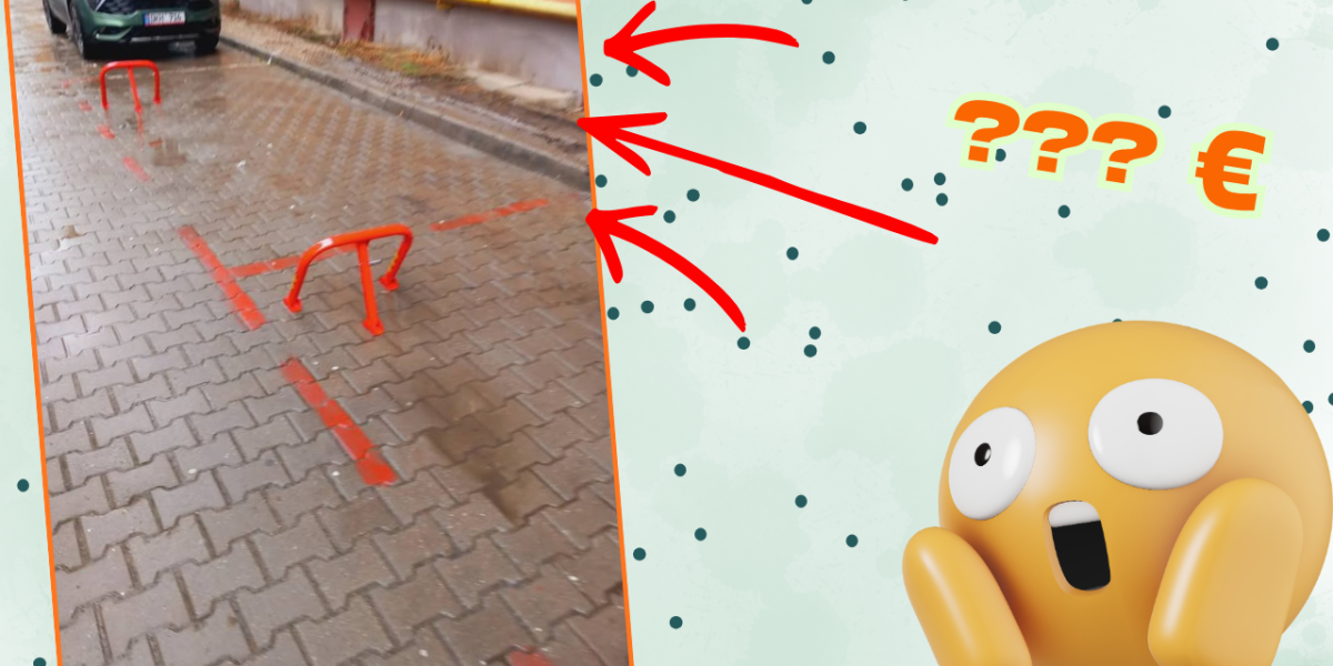 Loc de parcare la preț de garsonieră în Cluj-Napoca: Șoc pe Strada Dorobanților!