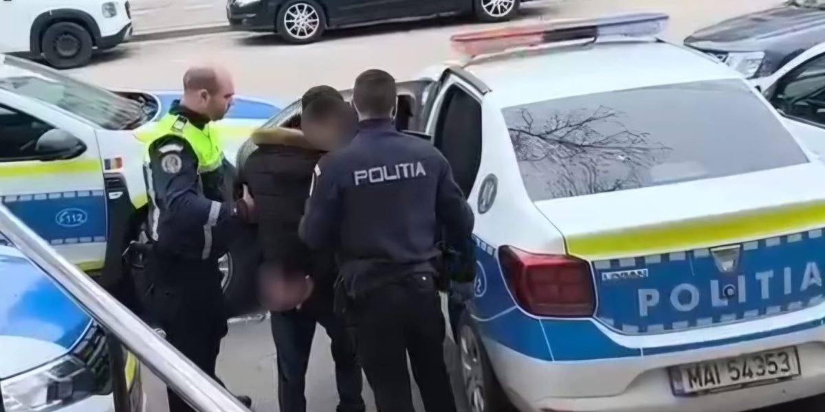 Tânăr agresiv în București: Pumn în față pentru un polițist, după o cerere
