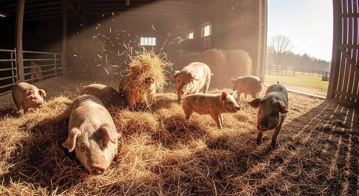 Harghita, 2026: Prima fermă mare de porci, inaugurată. Majoritatea, la localnici