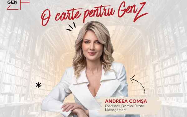 Ce carte citește Andreea Comșa, fondatoarea Premier Estate?