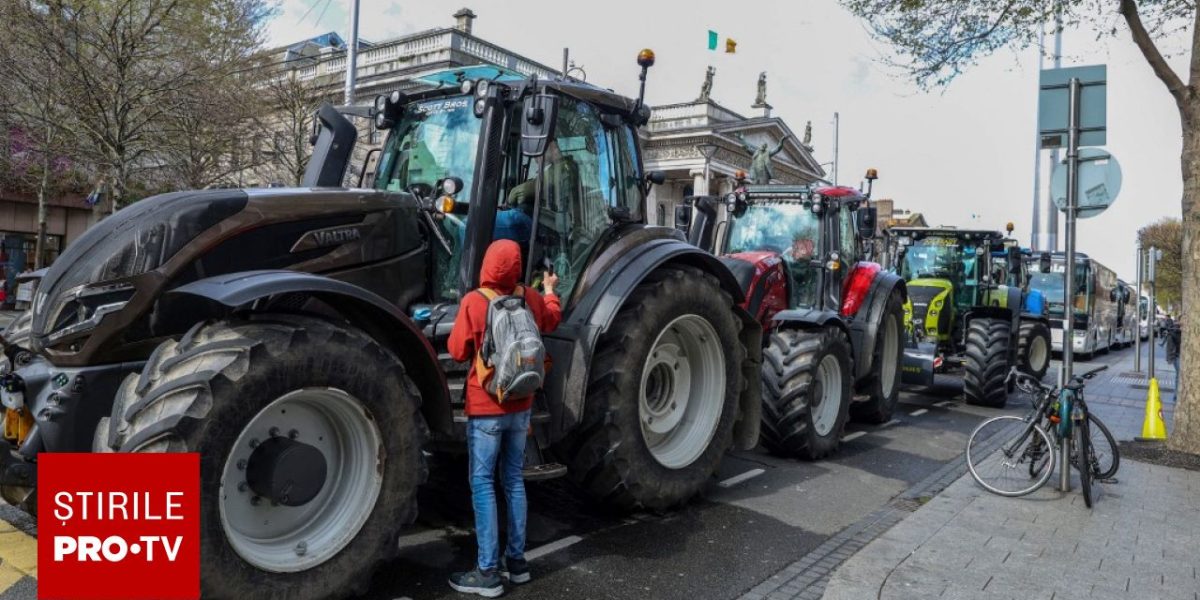 Proteste violente în Irlanda: Poliția intervine dur din cauza prețurilor la combustibili