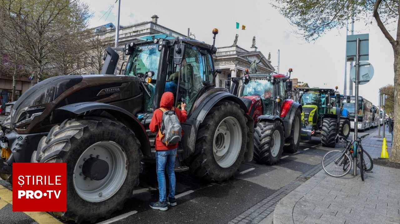 Proteste violente în Irlanda: Poliția intervine dur din cauza prețurilor la combustibili