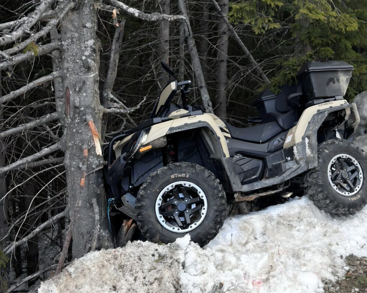 Accident grav cu ATV în Gorj: Doi răniți, unul este în stare critică