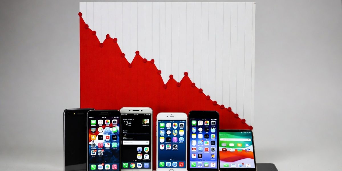 Livrarile de smartphone-uri, în cădere liberă: Apple urcă pe primul loc