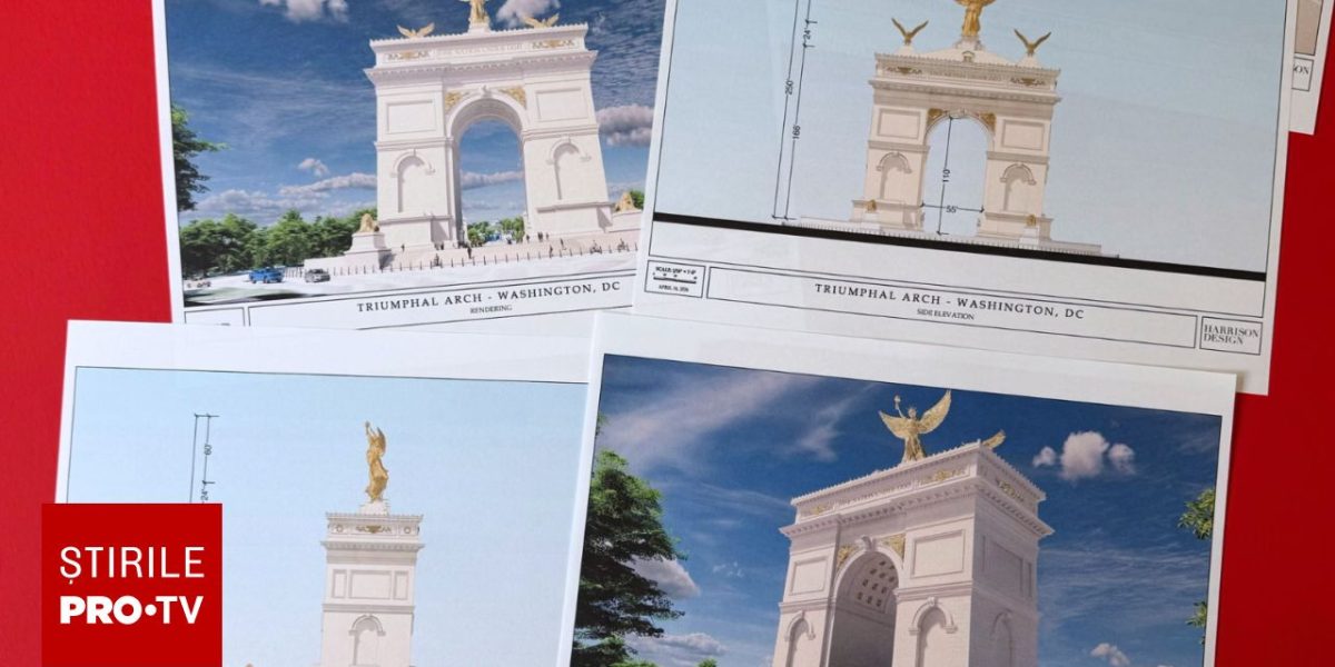 Trump publică noi randări ale „Arcului”, proiectul controversat