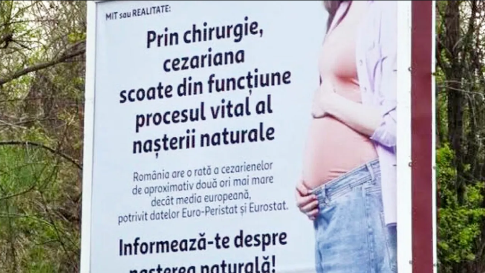 Ciucu (PNL) a rezolvat scandalul anti-avort: Panourile din București, curățate